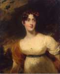 Lawrence Thomas Portrait of Emily Harriet Wellesley-Pole Lady Raglan  - Hermitage